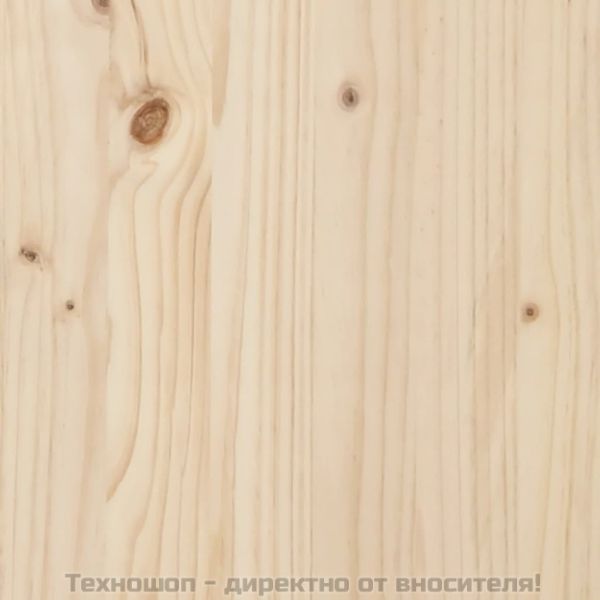 Рамка за легло, дърво масив, 120x190 см, Small Double