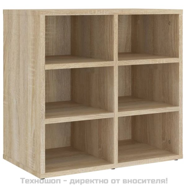 Шкаф за обувки, дъб сонома, 52,5x30x50 см