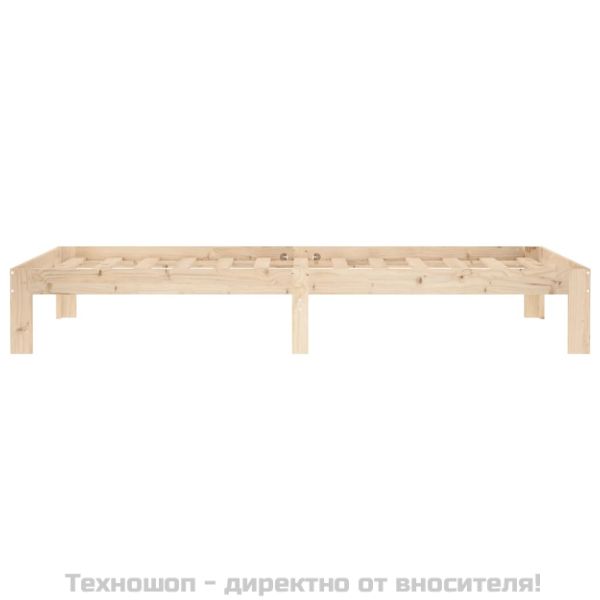 Рамка за легло, бор масив, 90х200 см