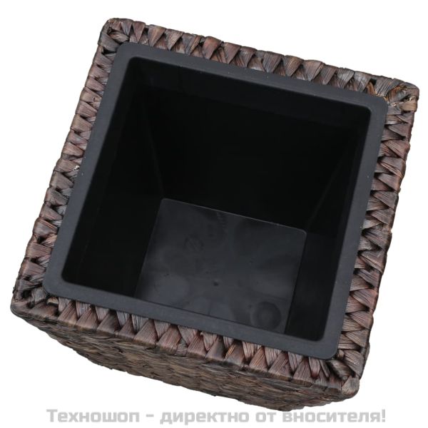 Повдигнати лехи, 3 бр, воден хиацинт, кафяви