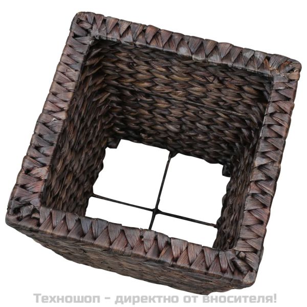 Повдигнати лехи, 3 бр, воден хиацинт, кафяви