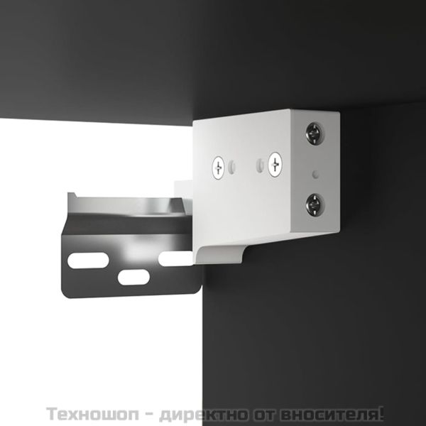 Окачен стенен шкаф, черен, 69,5x34x90 см