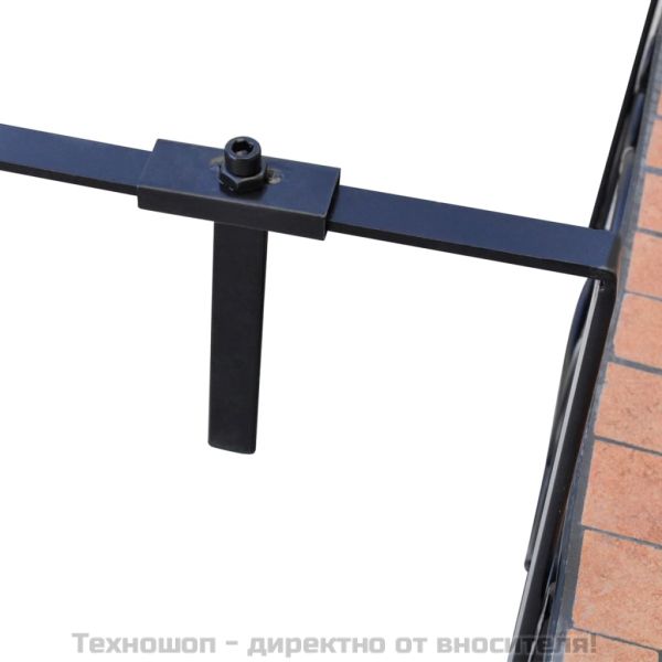 Висяща балконска маса, теракота, мозайка