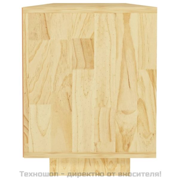 ТВ шкаф, 110x30x40 см, борово дърво масив