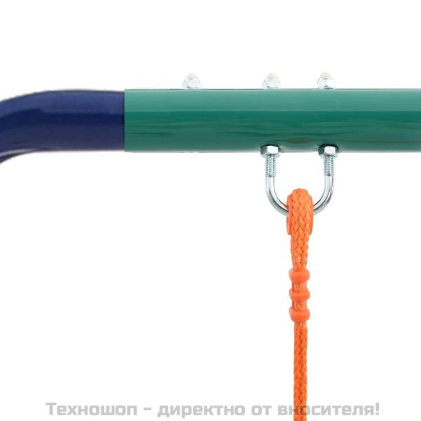 Комплект гимнастически халки и люлки с 4 седалки, стомана