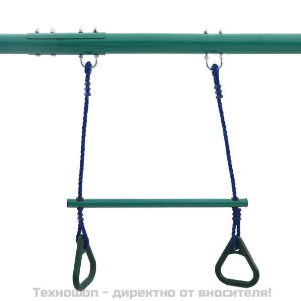 Комплект гимнастически халки и люлки с 4 седалки, стомана