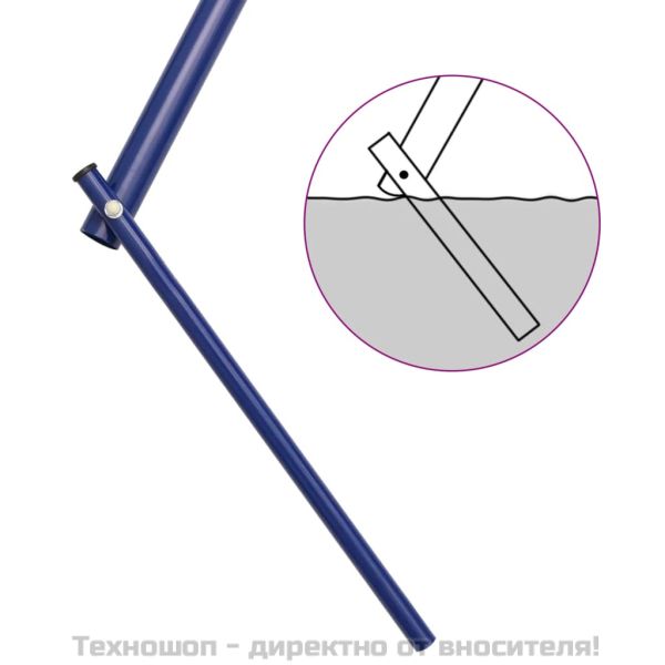 Комплект гимнастически халки и люлки с 4 седалки, стомана