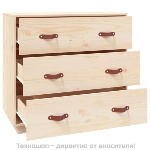 Сайдборд, 80x40x75 см, бор масив