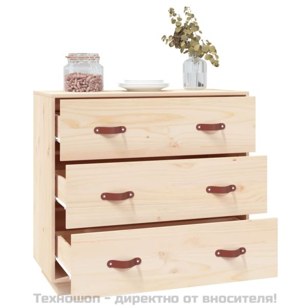 Сайдборд, 80x40x75 см, бор масив