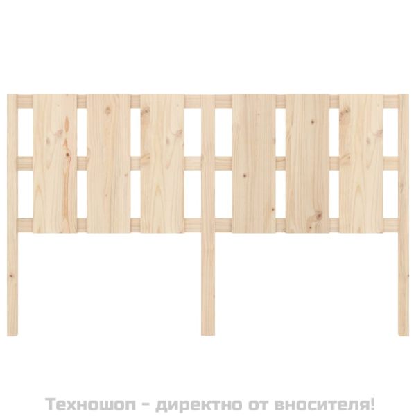 Горна табла за легло, 165,5x4x100 см, бор масив