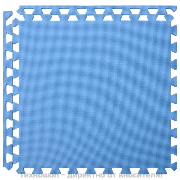 Постелки за под 6 бр 2,16 м² EVA пяна сини