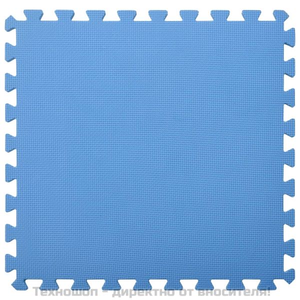 Постелки за под 6 бр 2,16 м² EVA пяна сини