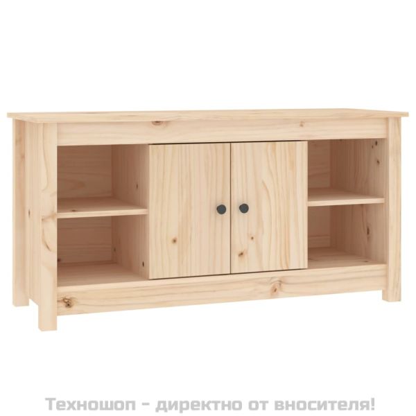ТВ шкаф, 103x36,5x52 см, бор масив