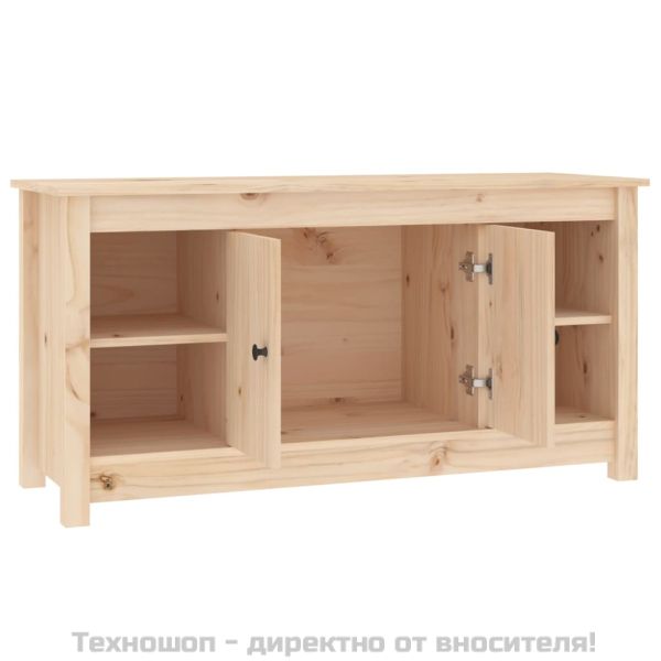 ТВ шкаф, 103x36,5x52 см, бор масив