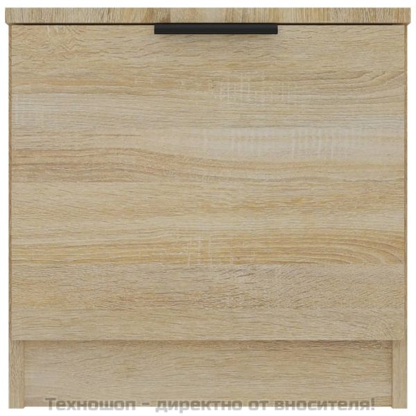 Нощни шкафчета, 2 бр, сонома дъб, 40x39x40 см