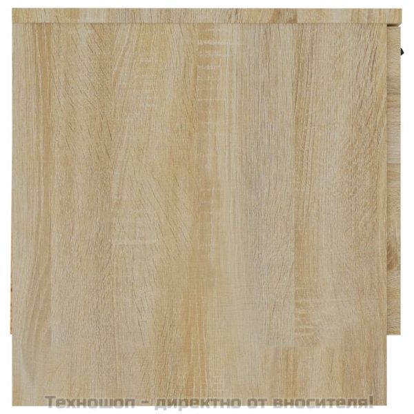 Нощни шкафчета, 2 бр, сонома дъб, 40x39x40 см