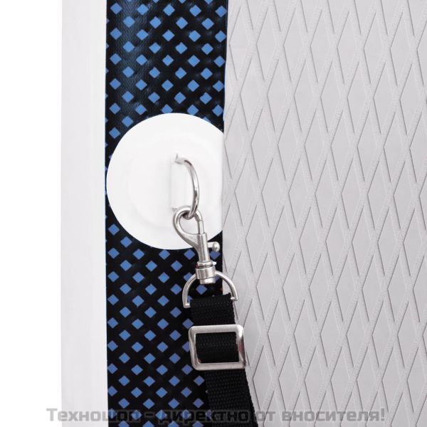 Комплект надуваем стендъп падълборд, морскосиньо, 300x76х10 см