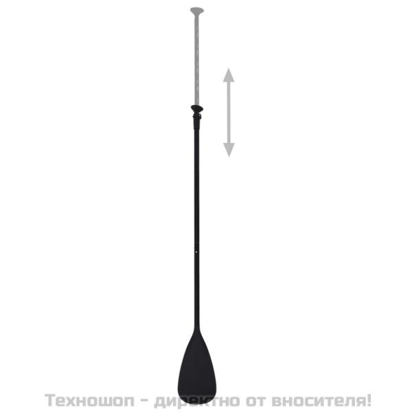 Комплект надуваем стендъп падълборд, червен, 300x76x10 см