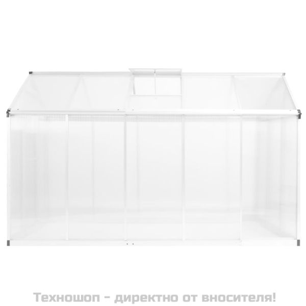 Оранжерия, алуминий, 302x190x195 см, 11,19 м³