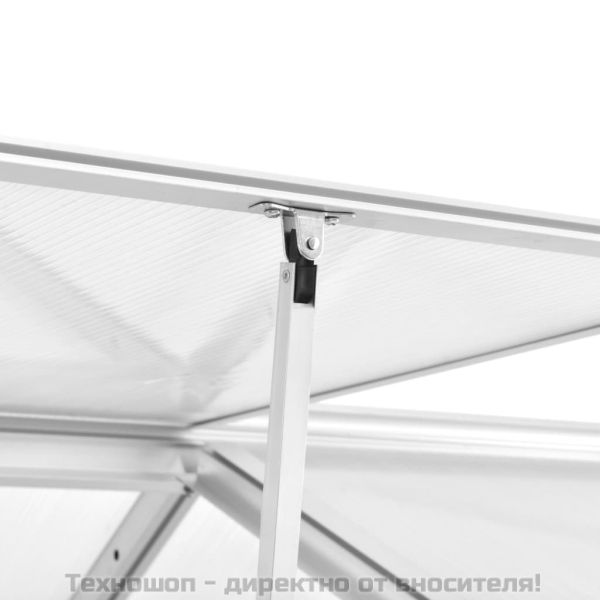 Оранжерия, алуминий, 302x190x195 см, 11,19 м³