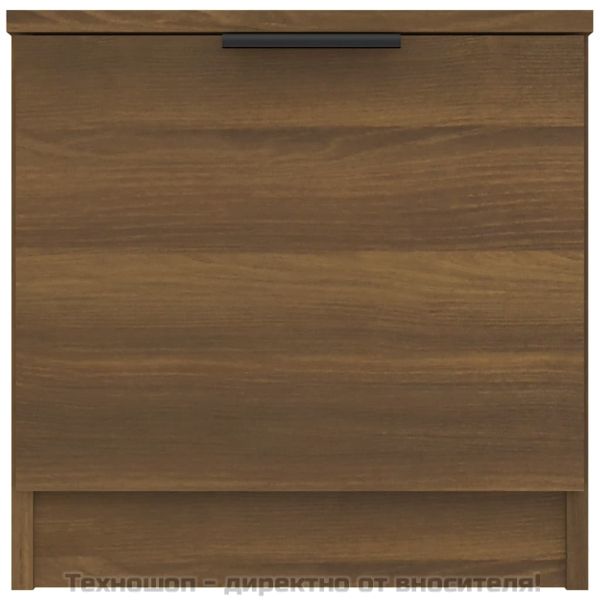 Нощни шкафчета, 2 бр, Кафяв дъб, 40x39x40 см