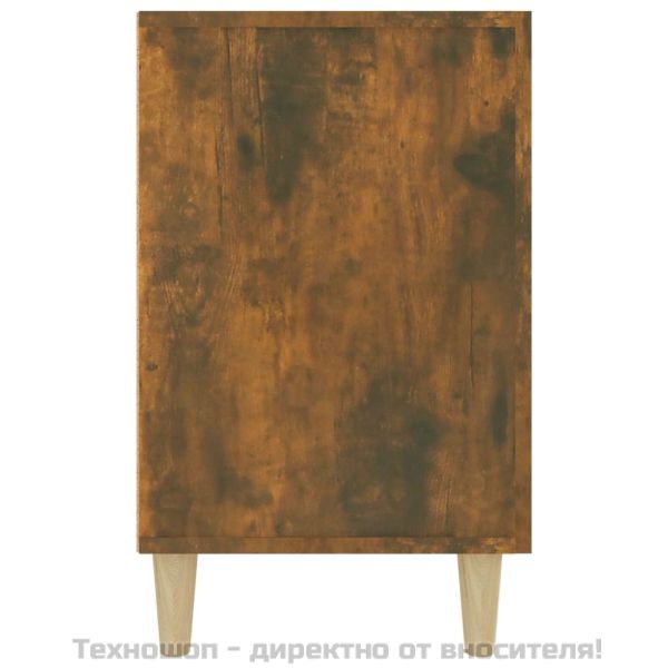 Сайдборд, опушен дъб, 100x36x60 см, инженерно дърво