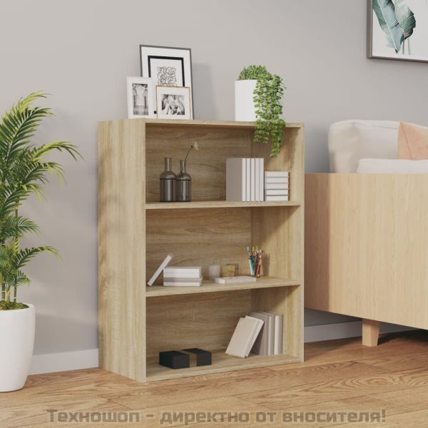 Окачен стенен шкаф, дъб сонома, 69,5x32,5x90 см