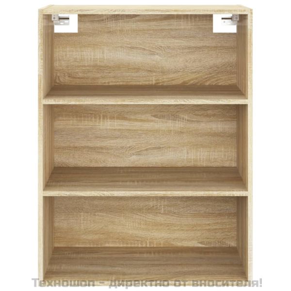 Окачен стенен шкаф, дъб сонома, 69,5x32,5x90 см