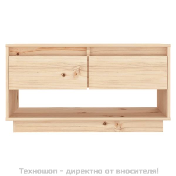 ТВ шкаф, 74x34x40 см, бор масив