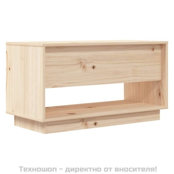 ТВ шкаф, 74x34x40 см, бор масив