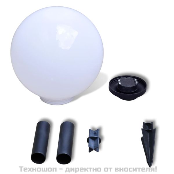 Градински лампи за пътеки 2 бр LED 30 см със земен шип