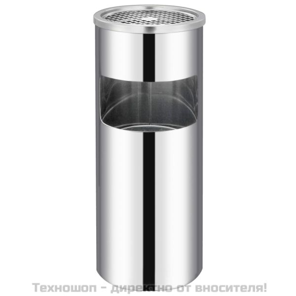 Хотелски кош-пепелник, 30 л, неръждаема стомана