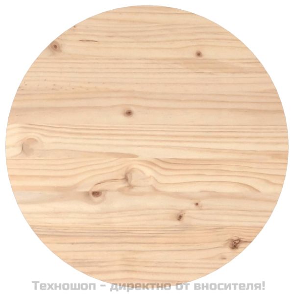 Кафе маса, Ø 55x45 см, борово дърво масив