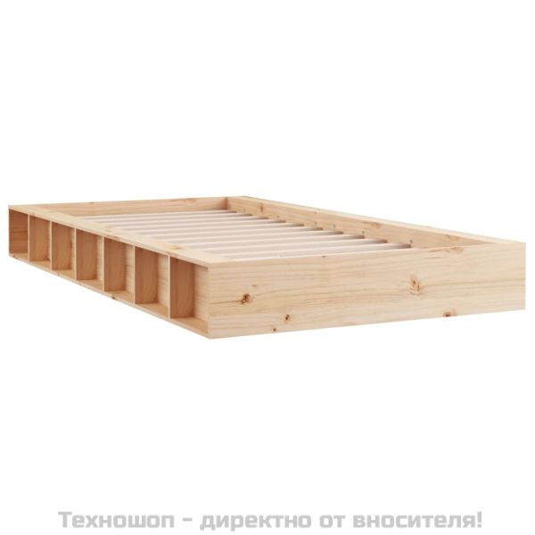рамка за легло 75x190 см Small Single дърво масив