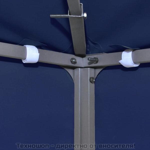 Двоен покрив за шатра, 310 г/м², 4x3 м, син