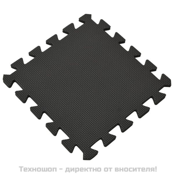 Постелки за под 54 бр 4,86 м² EVA пяна черни