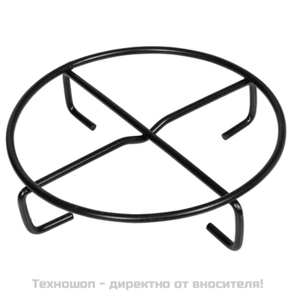 Чугунeна тенджера за готвене със стойка