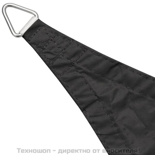 Сенник-платно, Оксфорд плат, квадратно, 3,6x3,6 м, антрацит