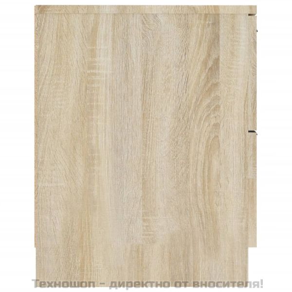 Нощни шкафчета, 2 бр, сонома дъб, инженерно дърво