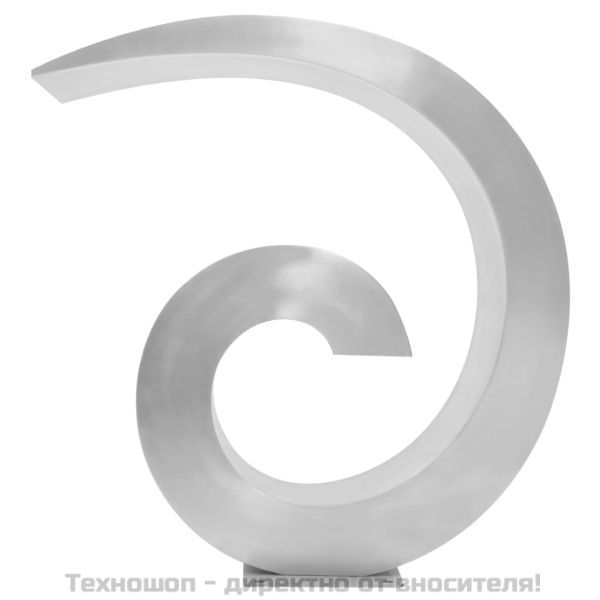 Фонтан за басейни, неръждаема стомана, 50x30x53 см, сребро