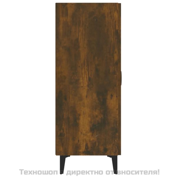 Сайдборд, опушен дъб, 70x34x90 см, инженерно дърво