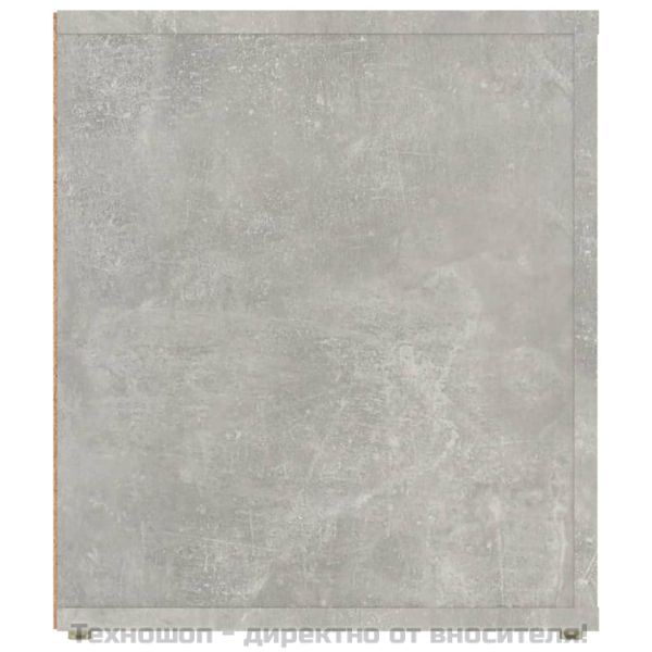 ТB шкаф, сив, 100x35x40 см, инженерно дърво