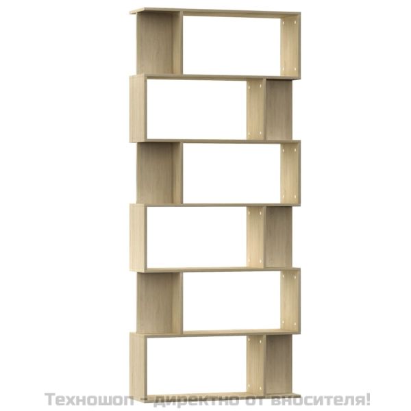 Разделител за стая, дъб сонома, 80x24x192 см, инженерно дърво