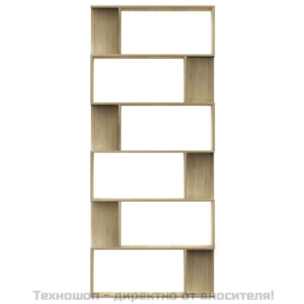 Разделител за стая, дъб сонома, 80x24x192 см, инженерно дърво