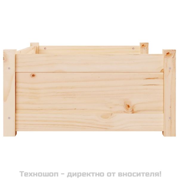 Кучешко легло, 75,5x55,5x28 см, борова дървесина масив