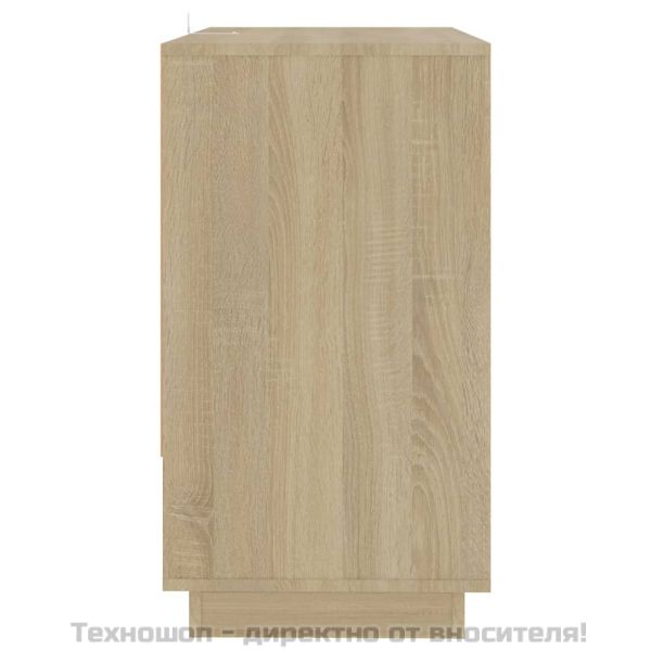 Сайдборд, дъб сонома, 70x41x75 см, инженерно дърво