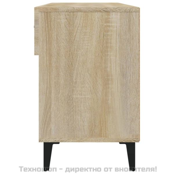 Шкаф за обувки, сонома дъб, 102x35x55 см, инженерно дърво