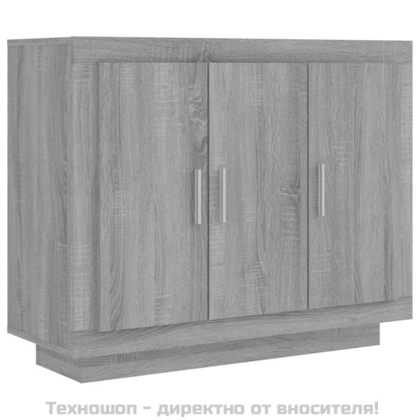 Сайдборд, cив сонома, 92x35x75 см, инженерно дърво