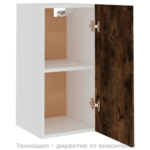 Висящ шкаф "Lyon" опушен дъб 29,5x31x60 см, инженерно дърво