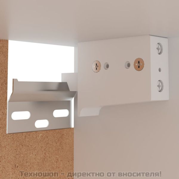 Висящ шкаф "Lyon" кафяв дъб 39,5x31x60 см, инженерно дърво